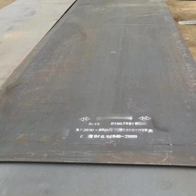 मैंगनीज स्टील वियर प्लेट Mn13 65HRC 150mm मोटाई