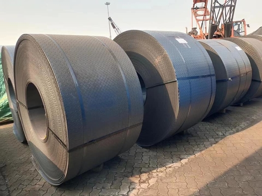 हॉट रोल्ड A36 कार्बन स्टील कॉइल वेल्डेड 3'- 4'चौड़ाई