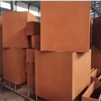 कोर्टेन ए हॉट रोल्ड माइल्ड स्टील प्लेट Q235NH Q355NH मौसम प्रतिरोधी