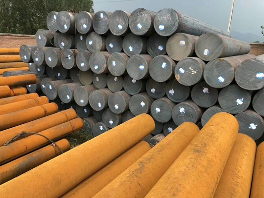ब्लैक सरफेस ASTM A105 MS राउंड ब्राइट बार 6mm-600mm