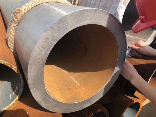 ASTM S355JR कार्बन स्टील राउंड पाइप Q320 Q360 API 5L GR.B सीमलेस