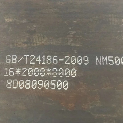 घर्षण प्रतिरोधी पहनें स्टील प्लेट Nm450 शीट 120 मिमी