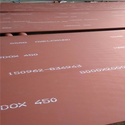 Ar500 कवच Ar400 पहनें प्रतिरोधी स्टील प्लेट घर्षण प्रतिरोधी